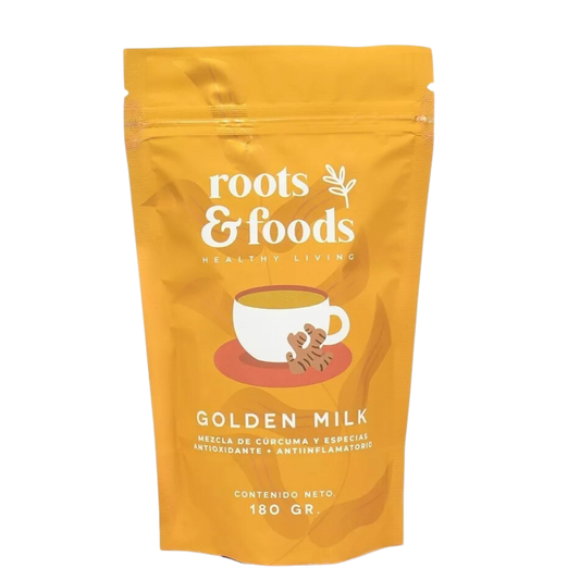 Roots & Foods - Golden Milk (leche Dorada) 180 Gr